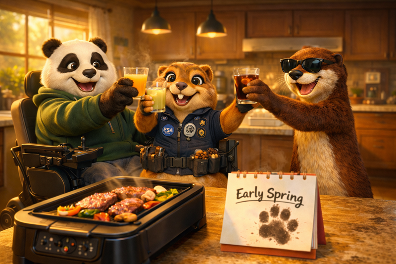 Indoor BBQ, Big Dreams: Bumbly, Lyra & Steve Pick Barcelona