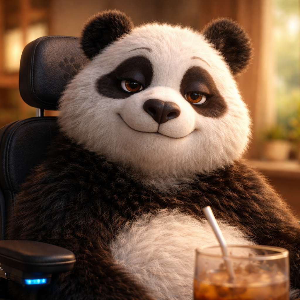 Bumbly - The Procrasti-Panda