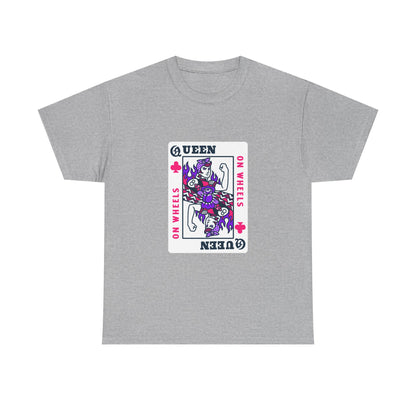 Queen on Wheels – Feminist Wheelchair Empowerment - T-Shirt