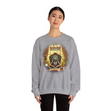 Sleek Delegate Sloth Crewneck Sweatshirt - Perfect for Relaxed Days