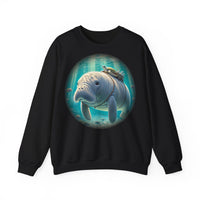 "Marina the Hitch-a-Ride Dugong" Crewneck Sweatshirt - Unisex Heavy Blend™