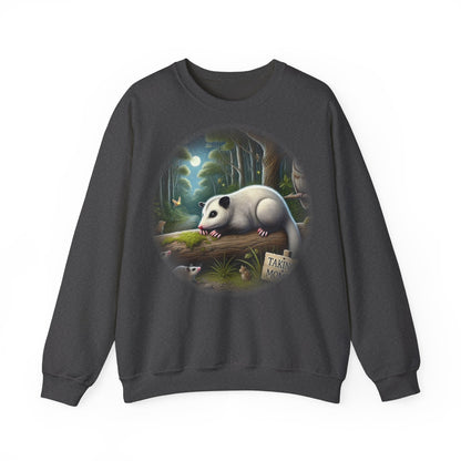"Pausey the Stopossum" Unisex Heavy Blend ™ Crewneck sweatshirt