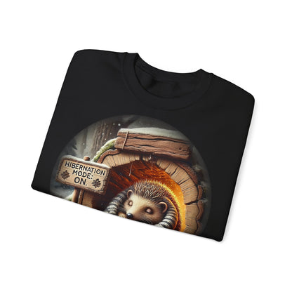 "NAPTASIA DE HIBERNATEHOG" Crewneck Sweatshirt