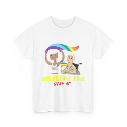 Gehandicapt en sexy - katoen T -shirt