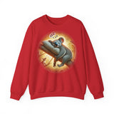 "Kozzie the Koala-fied Napper" Sweatshirt | Unisex Heavy Blend™ Crewneck