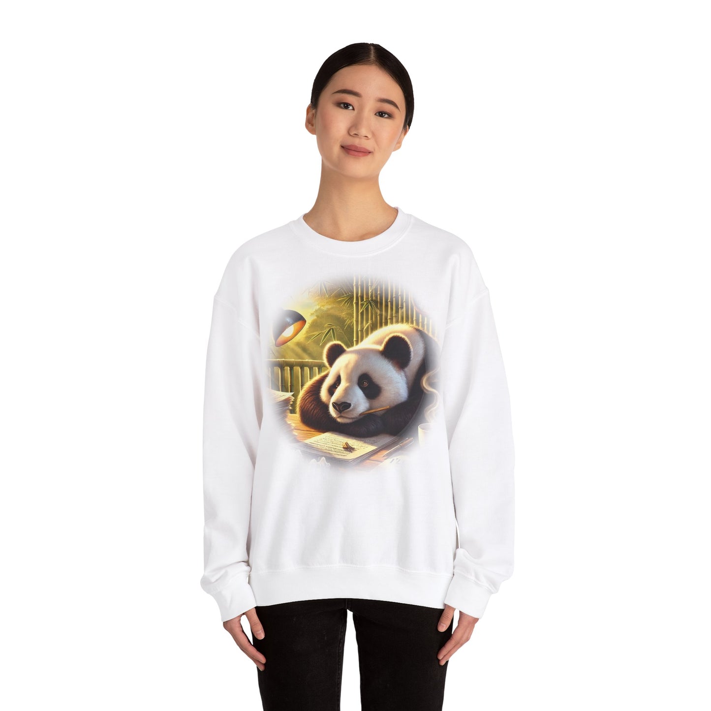 "Bumbly the Prosti-Panda" Unisex Heavy Blend ™ Crewneck Sweatshirt