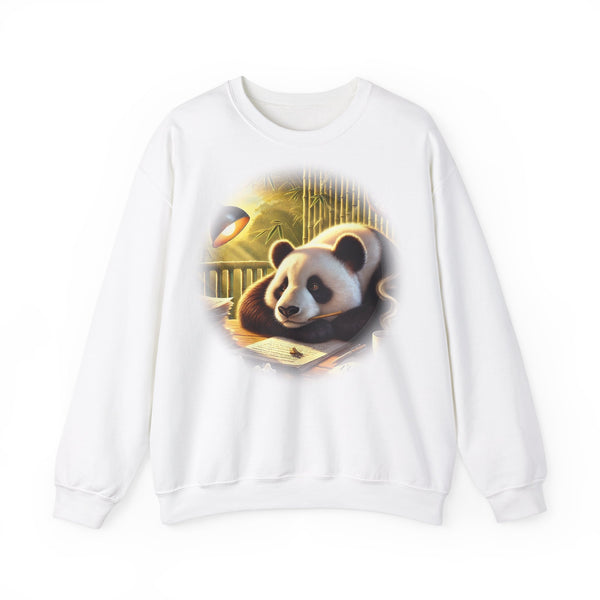 "Bumbly the Procrasti-Panda" Unisex Heavy Blend™ Crewneck Sweatshirt