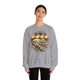 "Lolly the Lazy Lemur" Unisex Heavy Blend ™ Crewneck Sweatshirt