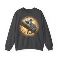 "Kozzie the Koala-fied Napper" Sweatshirt | Unisex Heavy Blend™ Crewneck