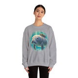 "Marina the Hitch-a-Ride Dugong" Crewneck Sweatshirt - Unisex Heavy Blend™