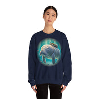 "Marina the Hitch-a-Ride Dugong" Crewneck Sweatshirt - Unisex Heavy Blend™