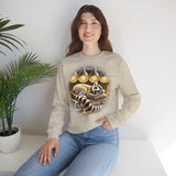 "Lolly the Lazy Lemur" Unisex Heavy Blend ™ Crewneck Sweatshirt