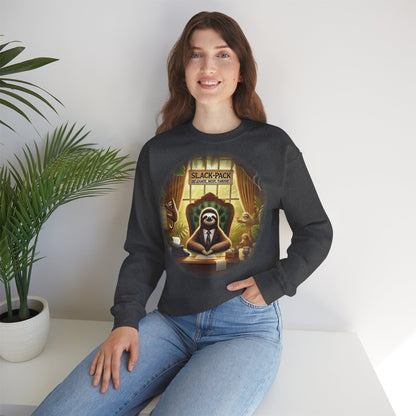 Slanke afgevaardigde luiaard Crewneck sweatshirt - perfect voor ontspannen dagen