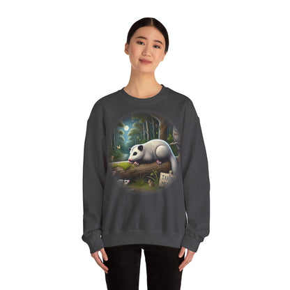 "Pausey the Stopossum" Unisex Heavy Blend ™ Crewneck sweatshirt