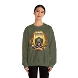 Sleek Delegate Sloth Crewneck Sweatshirt - Perfect for Relaxed Days