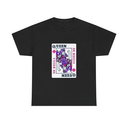 Queen on Wheels – Feminist Wheelchair Empowerment - T-Shirt