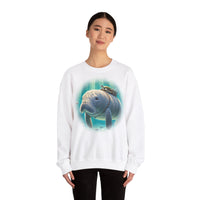 "Marina the Hitch-a-Ride Dugong" Crewneck Sweatshirt - Unisex Heavy Blend™