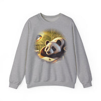 "Bumbly the Procrasti-Panda" Unisex Heavy Blend™ Crewneck Sweatshirt