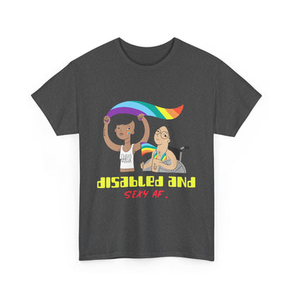 Gehandicapt en sexy - katoen T -shirt