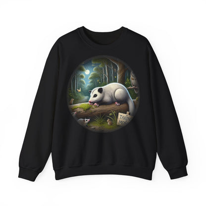 "Pausey the Stopossum" Unisex Heavy Blend ™ Crewneck sweatshirt