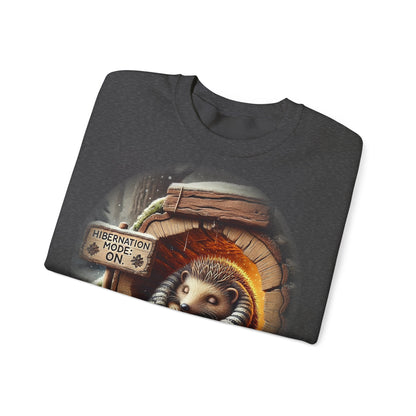 "NAPTASIA DE HIBERNATEHOG" Crewneck Sweatshirt