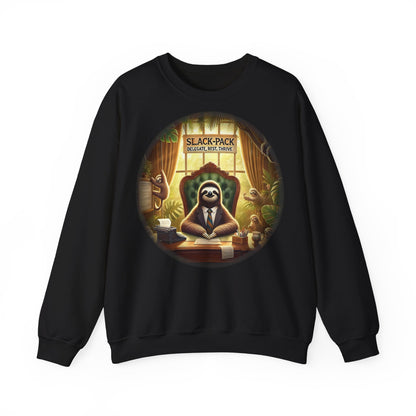 Slanke afgevaardigde luiaard Crewneck sweatshirt - perfect voor ontspannen dagen