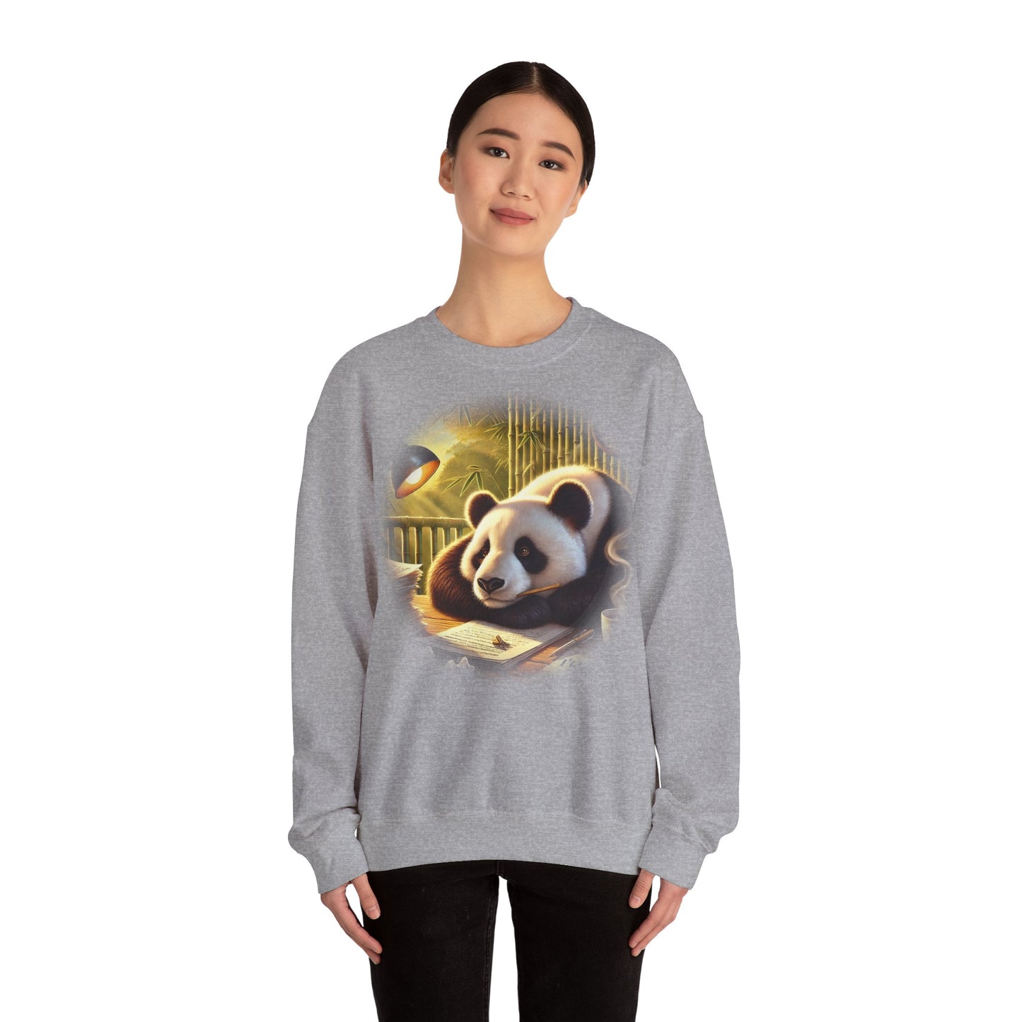 "Bumbly the Prosti-Panda" Unisex Heavy Blend ™ Crewneck Sweatshirt