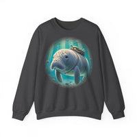 "Marina the Hitch-a-Ride Dugong" Crewneck Sweatshirt - Unisex Heavy Blend™