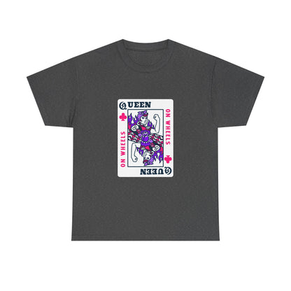 Queen on Wheels – Feminist Wheelchair Empowerment - T-Shirt
